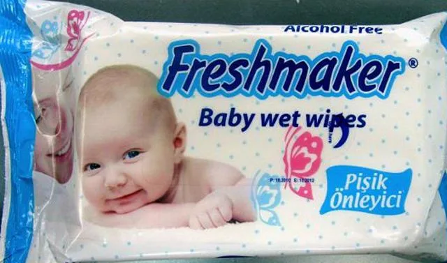Salviette bagnate del bambino & #13; & #13; «CREAM Special perfume, Baby wet wipes» — foto 3 dell'alert A12/0068/13