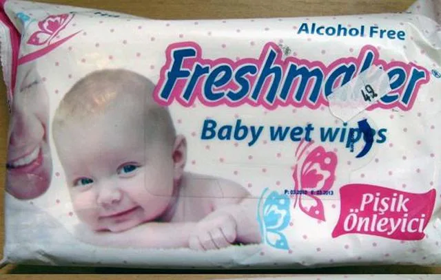 Salviette bagnate del bambino & #13; & #13; «CREAM Special perfume, Baby wet wipes» — foto 9 dell'alert A12/0068/13