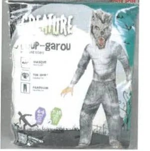 Costume da bambino vestito fantasia «CREATURE loup-garou» (GIFI Diffusion SAS)
