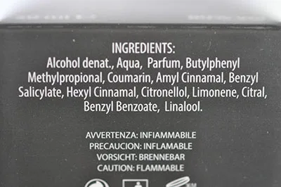 Eau de toilette «Cred» — foto 2 dell'alert A12/02159/23