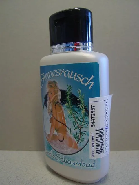Crema bagno/doccia – Sinnesrausch Erotik-Schaumbad — foto 2 dell'alert 0327/09