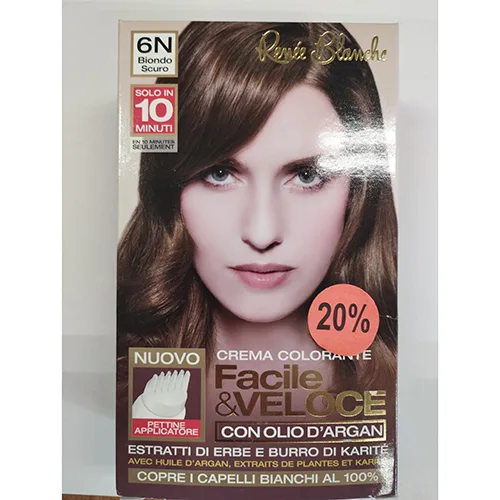 Tinture per capelli «Crema colorante facile e veloce» (Renée Blanche)