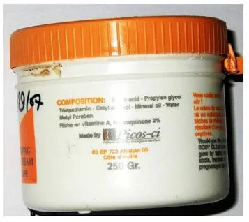 Crema corpo chiara – Crema corpo schiarente — foto 1 dell'alert 0788/07
