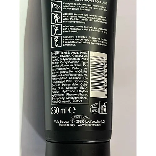 Lozione per il corpo «Crema Corpo setificante» — foto 3 dell'alert A12/02035/24