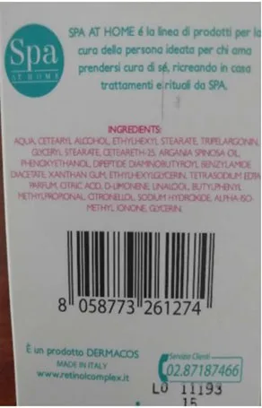 Crema per il corpo «Crema da corpo di siero di vipera con olio di argan» — foto 2 dell'alert A12/02944/23