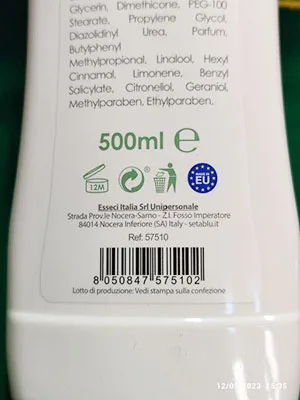 Lozione per il corpo «Crema fluida corpo agli estratti di olio d'oliva» — foto 4 dell'alert A12/02924/23