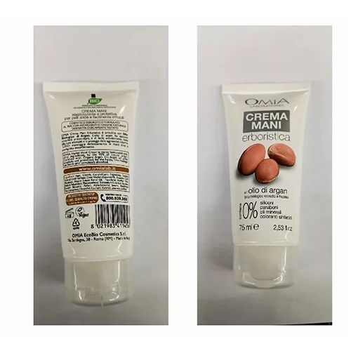 Crema per le mani «Crema mani erboristica all'olio bio di argan» — foto 1 dell'alert A12/01734/24