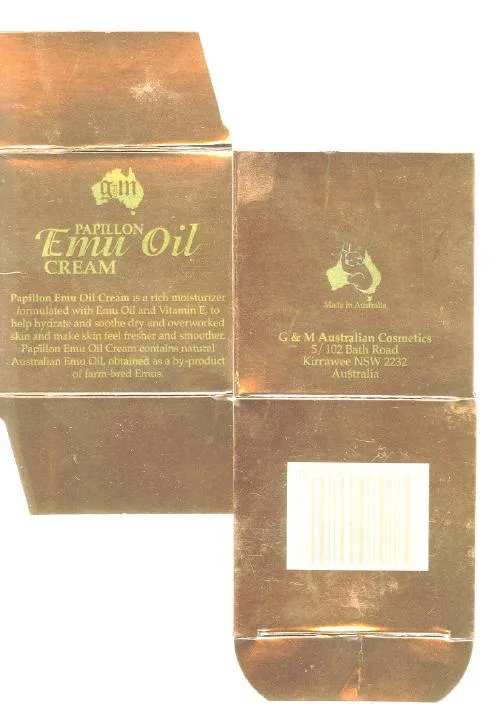 Crema olio – Papillon Emu — foto 1 dell'alert 1158/07