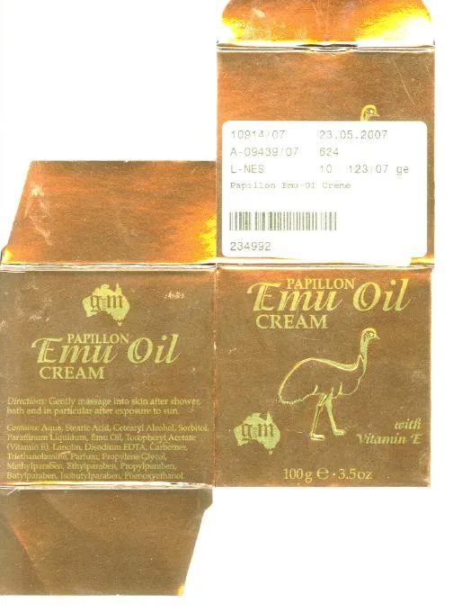 Crema olio – Papillon Emu — foto 2 dell'alert 1158/07