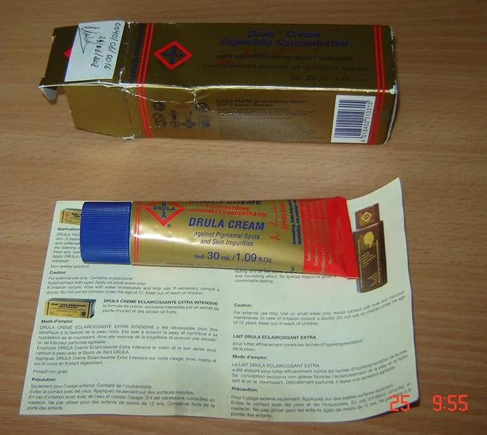 Crema per la pelle – Drula crème extra forte/Drula crema particolarmente concentrata — foto 2 dell'alert 0874/08