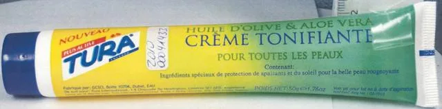 Crema per la pelle – Olio d'oliva & Aloe Vera Crema tonificante della pelle — foto 1 dell'alert 1429/10