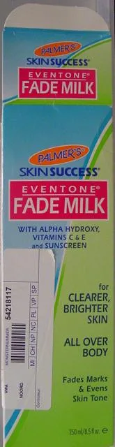 Crema per schiarire la pelle e #13; 
1)Palmer's Skin Success E — foto 3 dell'alert 0578/11