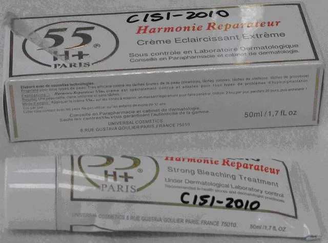 Crema per schiarire la pelle – Harmonie Reparateur/Strong Bleaching Treatment (55 H+ Paris)