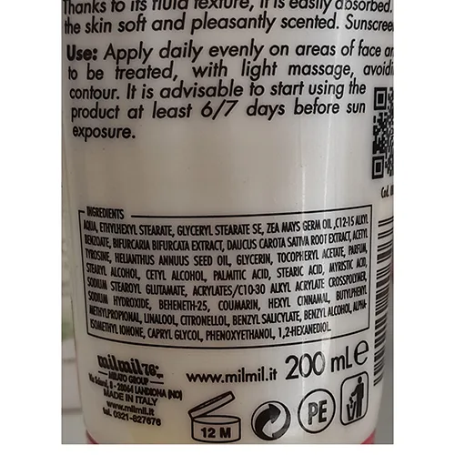 Crema di protezione solare «CREMA PRE SOLE» — foto 2 dell'alert SR/01267/25