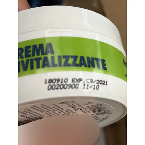 Crema idratante «Crema rivitalizzante Aloe Vera» — foto 3 dell'alert A12/02120/24