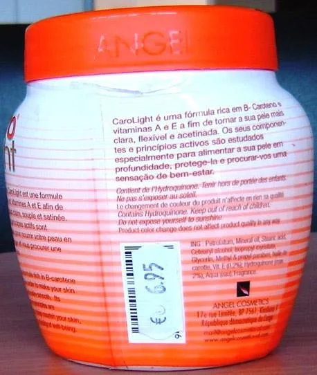 Crema schiarente della pelle (Caro Light)