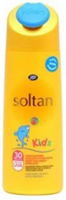 Crema solare – Soltan, Lozione per Bambini con Repellente Vespa (Boots)