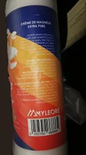 Crema di magnesio «crème de magnésie extra pure» (MYLEORE)