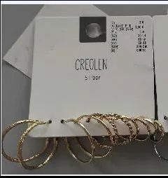 Orecchini «Creolen 5 Paar» — foto 1 dell'alert A12/00299/20