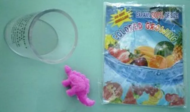 Crescente dinosauro "COLORED GROWING" &amp; #13; &amp; #13;