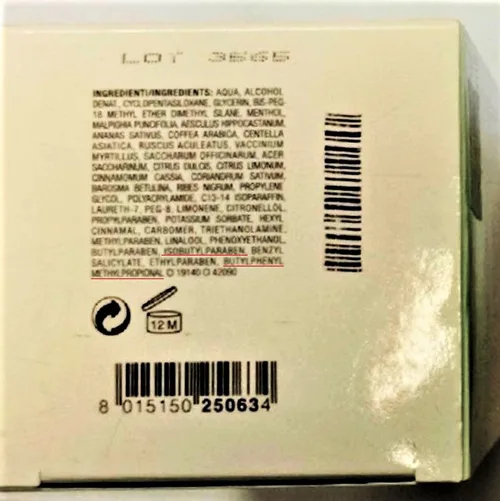 Lozione per il corpo «Crio-Gel Anticellulite» — foto 3 dell'alert SR/02059/25