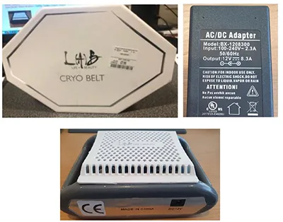 Cintura dimagrante «Cryo Belt» — foto 1 dell'alert A12/01848/22