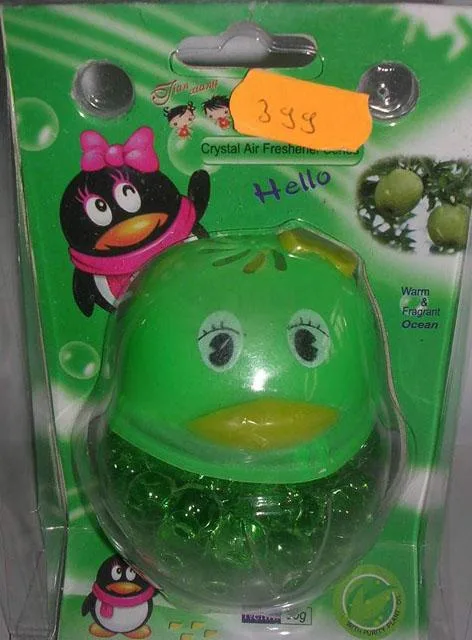 Deodorante per l'aria «Crystal Air Freshener Series - Hello» (Tian xiang)