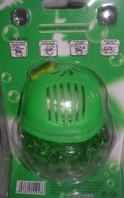 Deodorante per l'aria «Crystal Air Freshener Series - Hello» — foto 2 dell'alert A12/1927/14