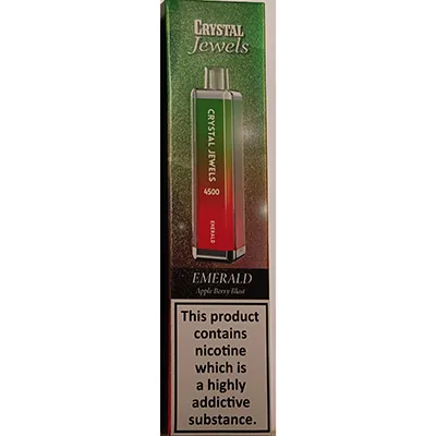 Sigaretta elettronica usa e getta «CRYSTAL JEWEL EMERALD Apple Berry Blast» — foto 2 dell'alert A12/00383/24
