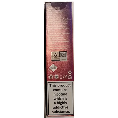 Sigaretta elettronica usa e getta «CRYSTAL JEWEL IOLIFE Blueberry Cherry Cranberry» — foto 4 dell'alert A12/00384/24