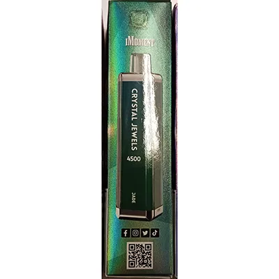 Sigaretta elettronica usa e getta «CRYSTAL JEWEL JADE Fresh Mint» — foto 3 dell'alert A12/00385/24