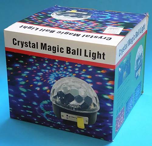 Luce a sfera «Crystal Magic Ball Light» — foto 3 dell'alert A12/00094/22