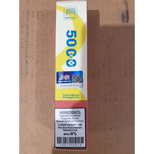 Sigaretta elettronica usa e getta «Crystal Pro Max Genuine 5000+ puffs» — foto 2 dell'alert A12/01674/24