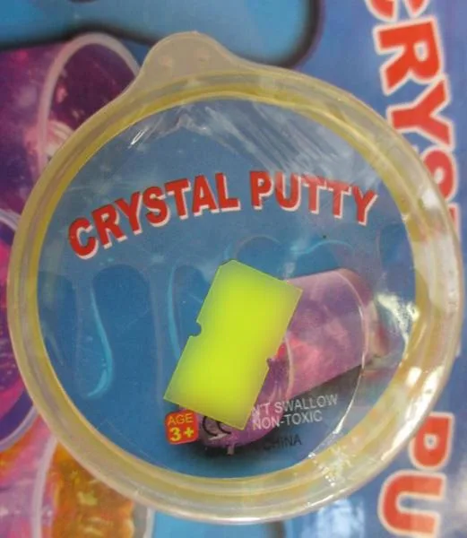 Melma del giocattolo «CRYSTAL PUTTY» — foto 2 dell'alert A12/0202/19