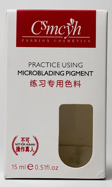Inchiostro del tatuaggio «Csmcyh / csmc microblading pigment» — foto 5 dell'alert A12/01502/23