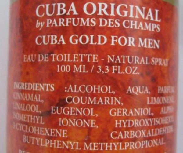 Eau de Toilette «CUBA GOLD FOR MEN» — foto 3 dell'alert A12/0669/16