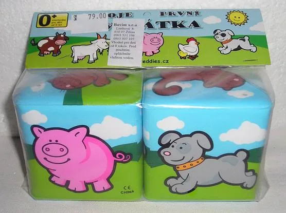 Cubi morbidi – I miei primi animali (TEDDIES)