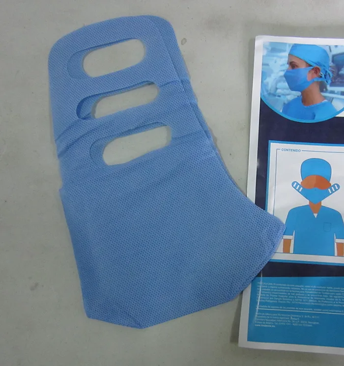 Maschera filtro antiparticolato «Cubrebocas anatomico» — foto 1 dell'alert A12/00776/20
