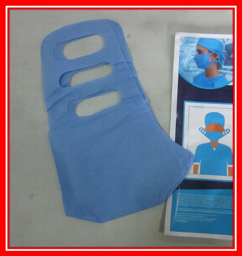 Maschera filtro antiparticolato «Cubrebocas anatomico» — foto 3 dell'alert A12/00776/20