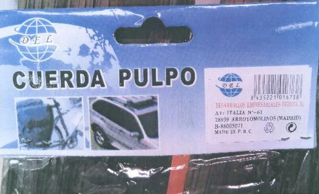 Cinturino elastico «Cuerda Pulpo» (Del)