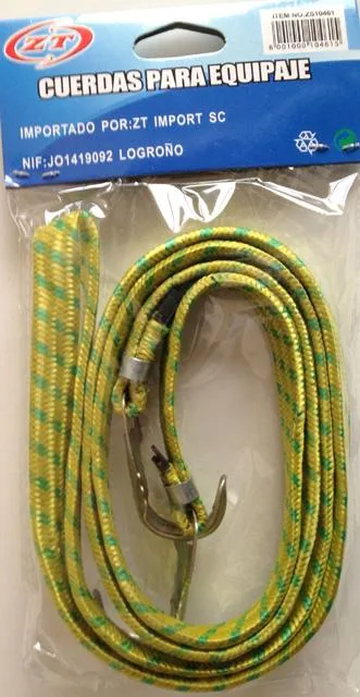 Cinghie elastiche «Cuerdas para equipaje (elastic cords for luggage)» — foto 3 dell'alert A12/1961/13
