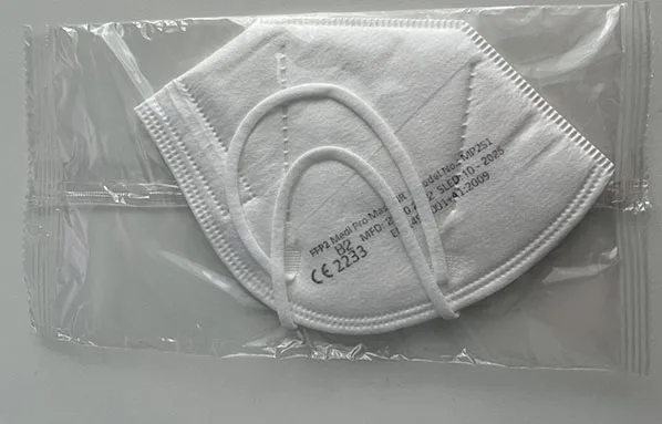 Maschera filtro antiparticolato «Cureface FFP2 Medi Pro Mask NR B2» (Deutsche Maskenfabrik)