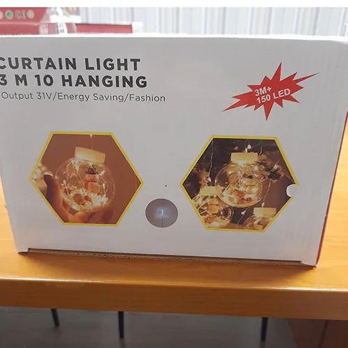 Catena di illuminazione «Curtain Light 3 M 10 Hanging»