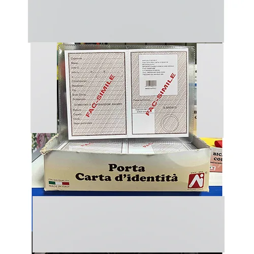 Titolare della carta «Custodia per carta di identità in PVC» — foto 3 dell'alert SR/01372/25