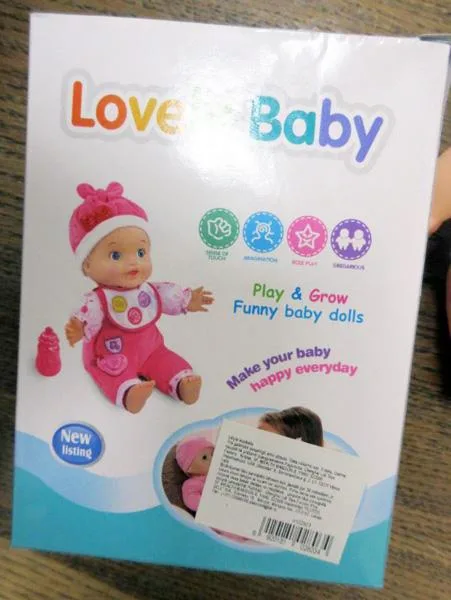 Bambola di plastica «Cute Baby, Lovely Baby» — foto 2 dell'alert A12/1495/19