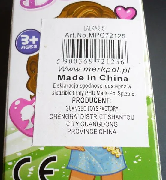 Bambola di plastica «Cute Beaut» — foto 2 dell'alert A12/1279/18