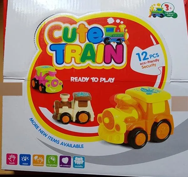 Treno giocattolo in plastica «Cute train» — foto 2 dell'alert A12/1531/17