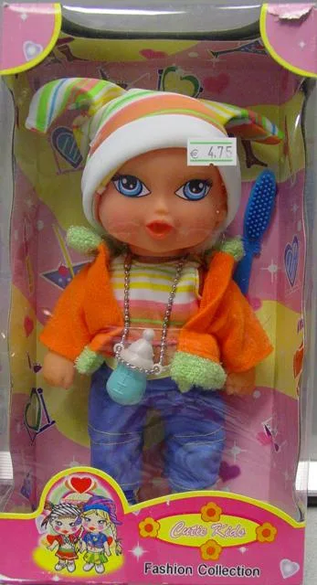 Bambola di plastica &amp; #13; &amp; #13; «Cutie Kids Fashion Collection» (LG)