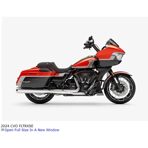 Motocicletta «CVO Street Glide, CVO Road Glide, CVO Road Glide ST, Street Glide, Road Glide» — foto 2 dell'alert A12/03120/24