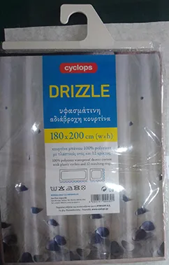 Tenda del bagno «CYCLOPS DRIZZLE» — foto 2 dell'alert A12/00312/23